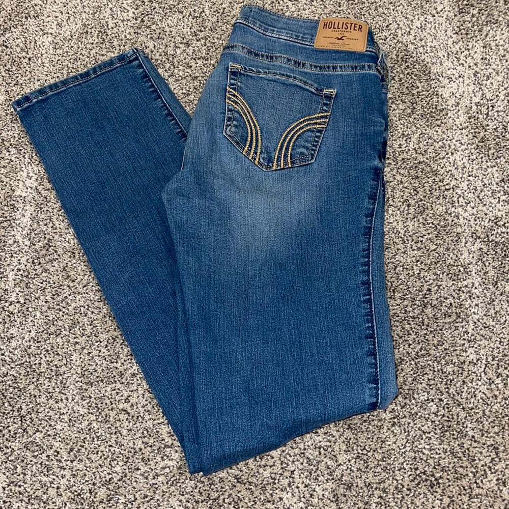 Straight leg hollister jeans